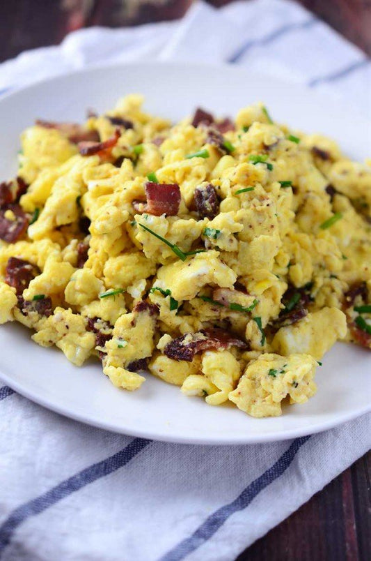 Bacon and Cheese Scramble